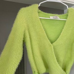 Storets Lime Green Cardigan